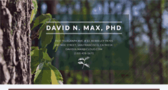 Desktop Screenshot of davidmax.org